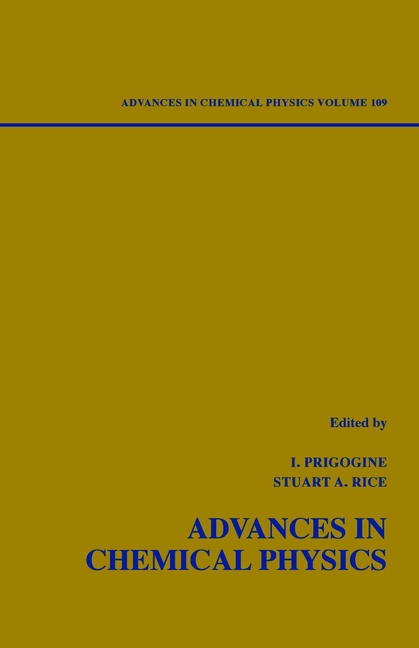 Обложка книги «Advances in Chemical Physics. Volume 109»