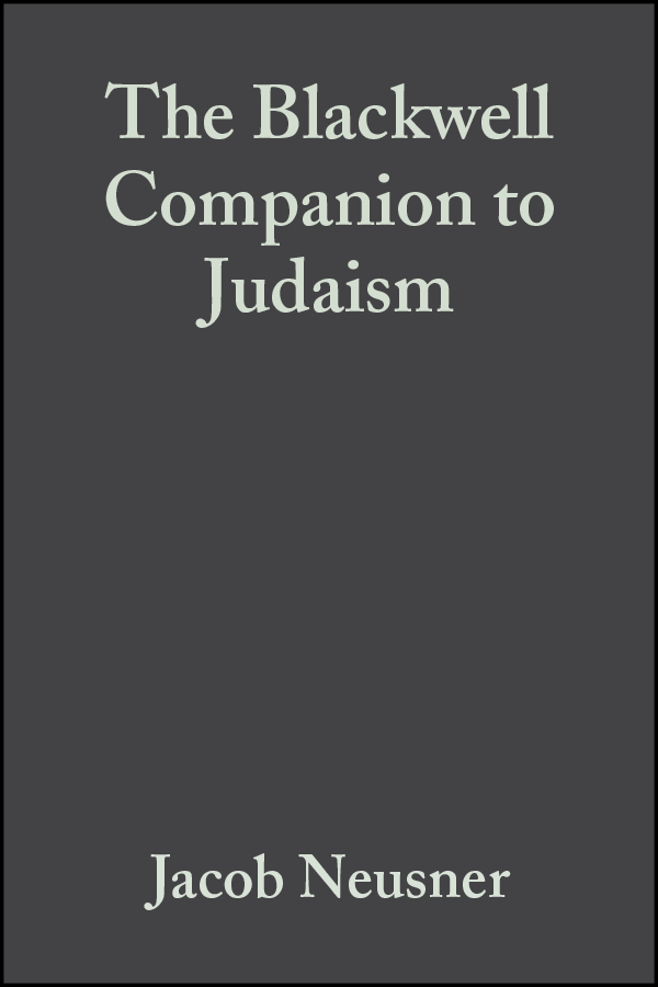 Обложка книги «The Blackwell Companion to Judaism»