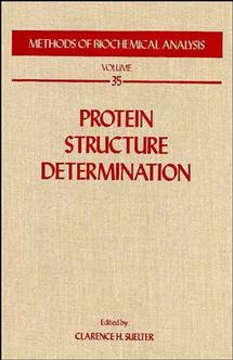 Обложка книги «Protein Structure Determination»