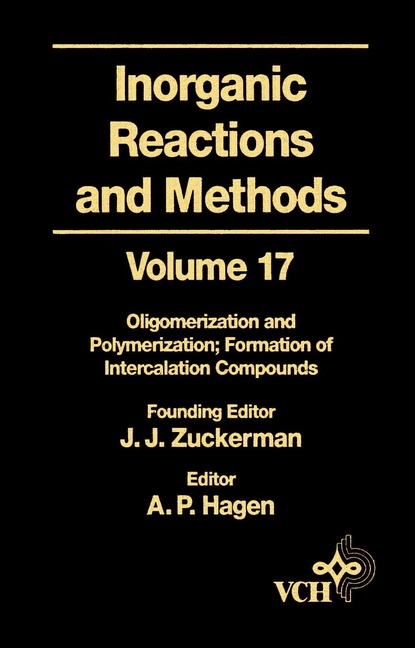 Обложка книги «Inorganic Reactions and Methods, Oligomerization and Polymerization Formation of Intercalation Compounds»