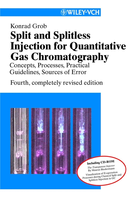 Обложка книги «Split and Splitless Injection for Quantitative Gas Chromatography»