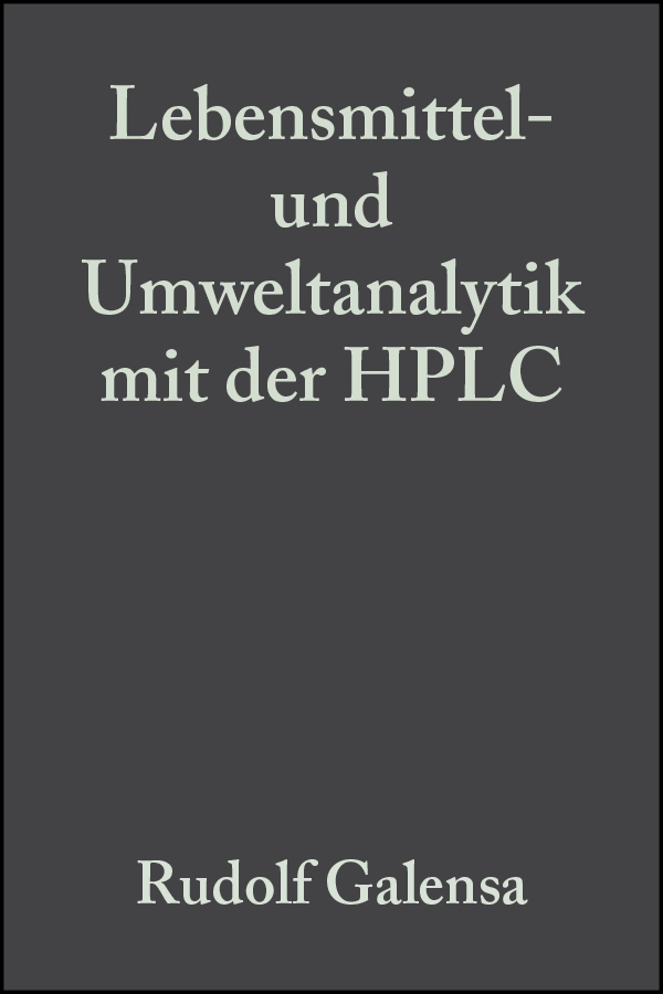 Обложка книги «Lebensmittel- und Umweltanalytik mit der HPLC»