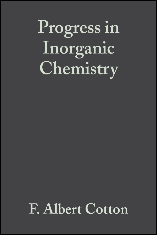 Обложка книги «Progress in Inorganic Chemistry, Volume 10»