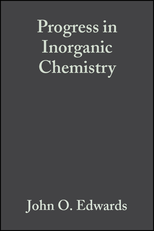 Обложка книги «Progress in Inorganic Chemistry, Volume 13, Part 1»