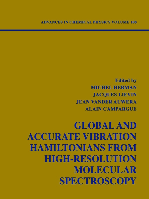 Обложка книги «Global and Accurate Vibration Hamiltonians from High-Resolution Molecular Spectroscopy»