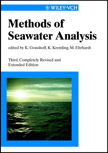 Обложка книги «Methods of Seawater Analysis»