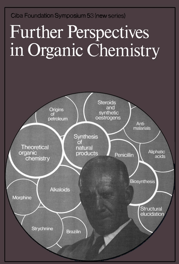 Обложка книги «Futher Perspectivesin Organic Chemistry»
