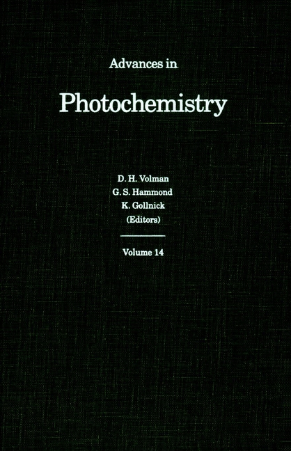 Обложка книги «Advances in Photochemistry»
