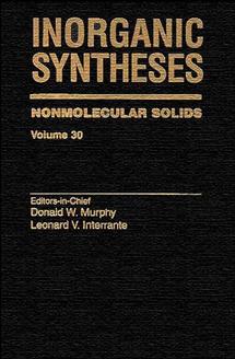 Обложка книги «Inorganic Syntheses»
