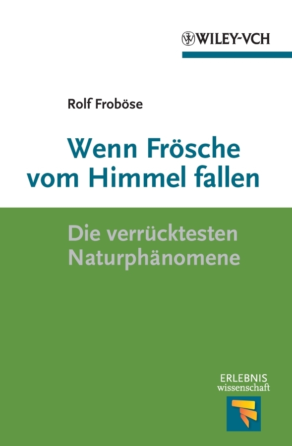 Обложка книги «Wenn Frösche vom Himmel fallen»