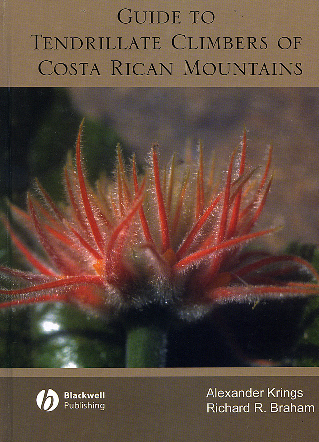 Обложка книги «Guide to Tendrillate Climbers of Costa Rican Mountains»