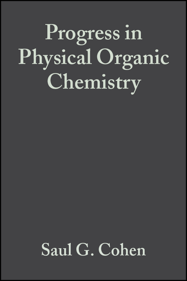 Обложка книги «Progress in Physical Organic Chemistry, Volume 2»