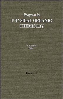Обложка книги «Progress in Physical Organic Chemistry, Volume 15»