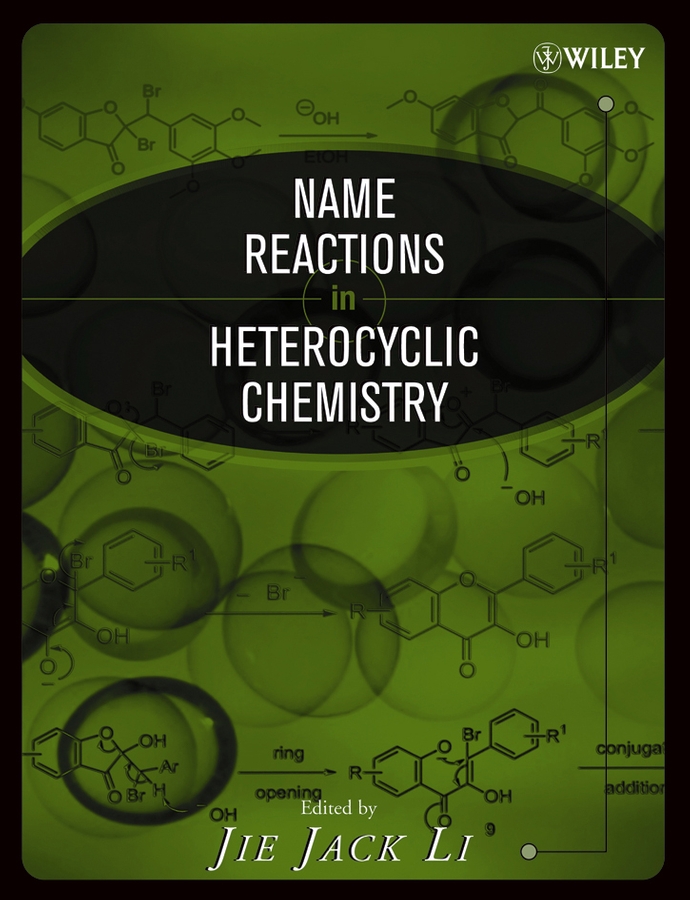 Обложка книги «Name Reactions in Heterocyclic Chemistry»