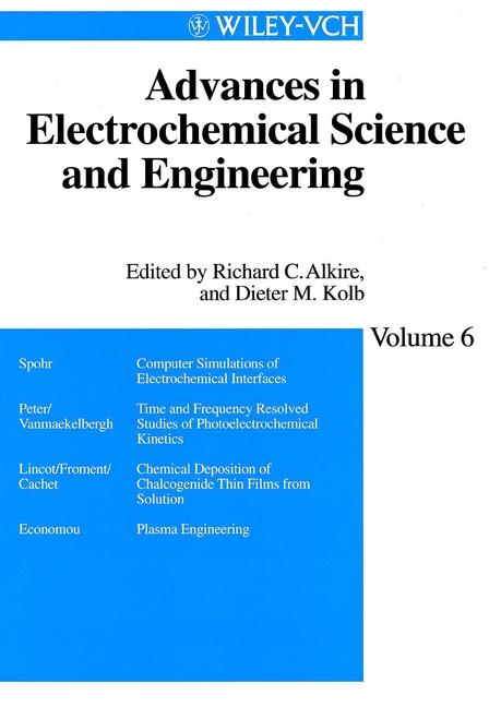 Обложка книги «Advances in Electrochemical Science and Engineering»