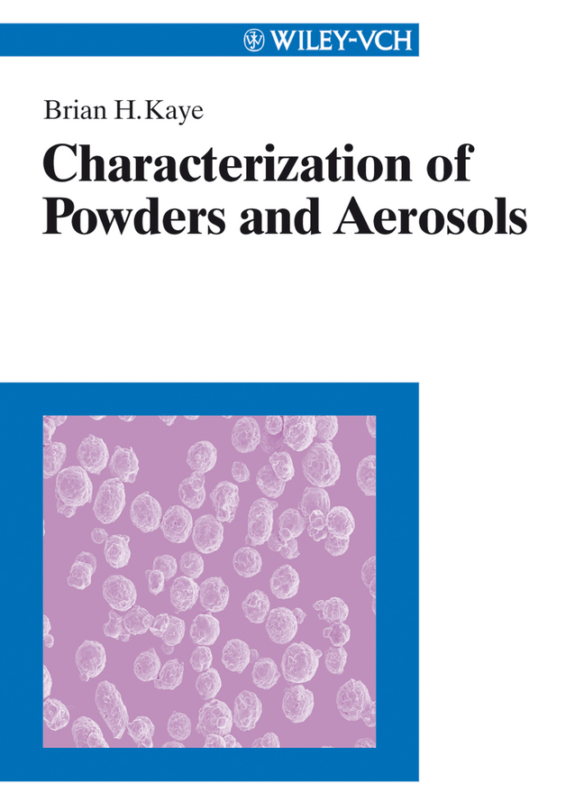 Обложка книги «Characterization of Powders and Aerosols»