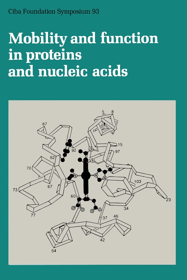 Обложка книги «Mobility and Function in Proteins and Nucleic Acids»
