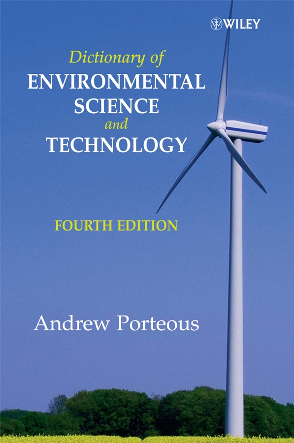 Обложка книги «Dictionary of Environmental Science and Technology»