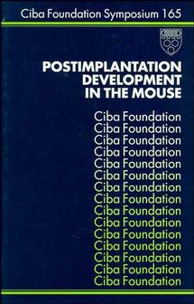 Обложка книги «Postimplantation Development in the Mouse»