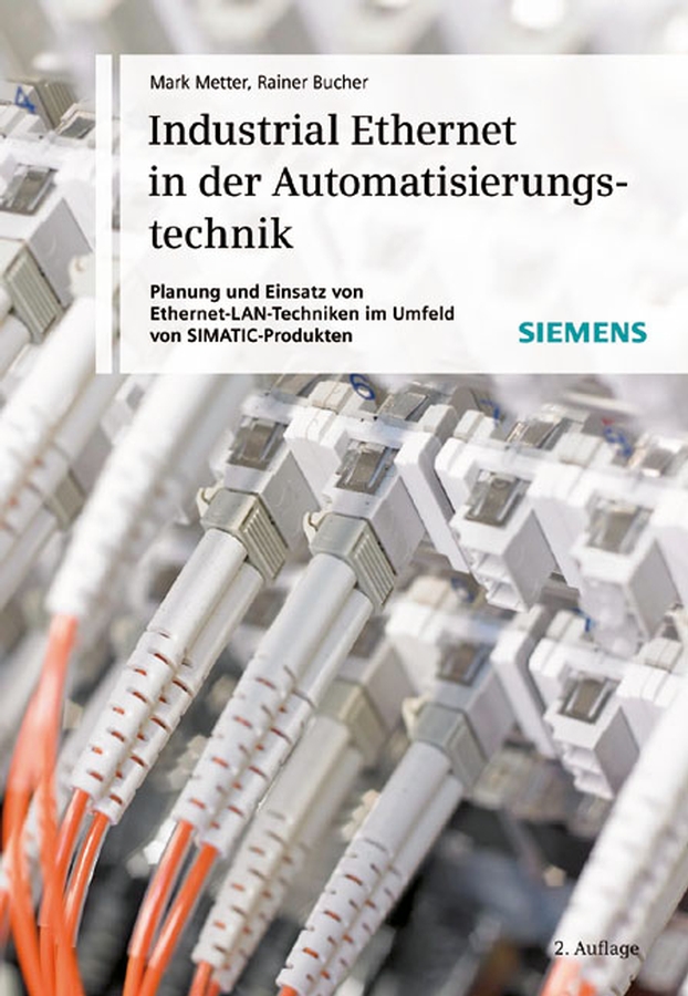 Обложка книги «Industrial Ethernet in der Automatisierungstechnik»