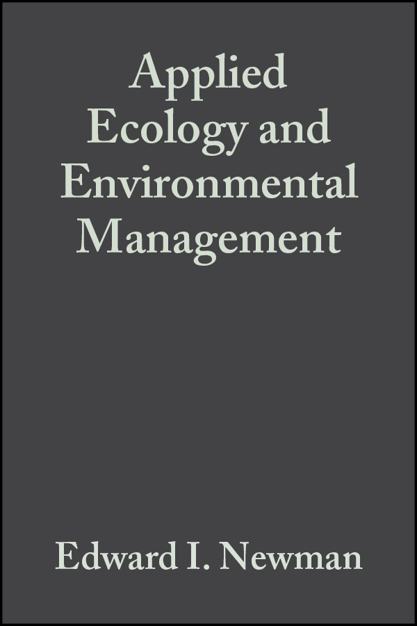 Обложка книги «Applied Ecology and Environmental Management»