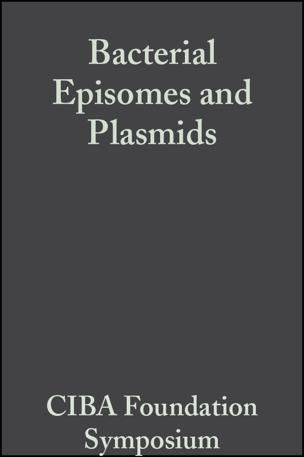 Обложка книги «Bacterial Episomes and Plasmids»