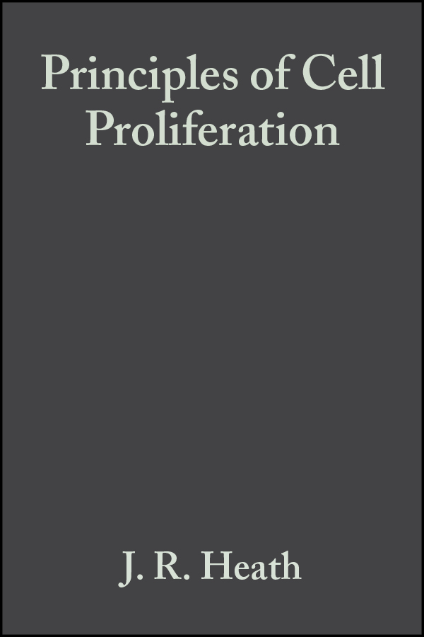 Обложка книги «Principles of Cell Proliferation»