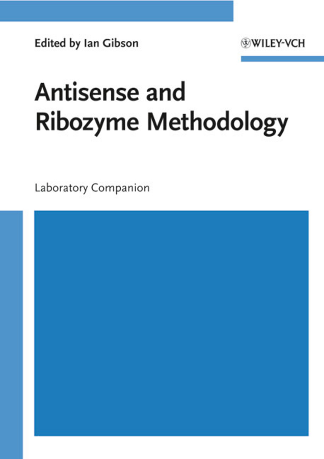 Обложка книги «Antisense and Ribozyme Methodology»