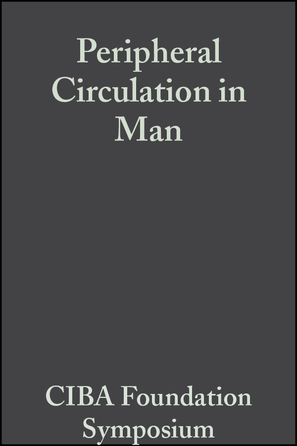 Обложка книги «Peripheral Circulation in Man»