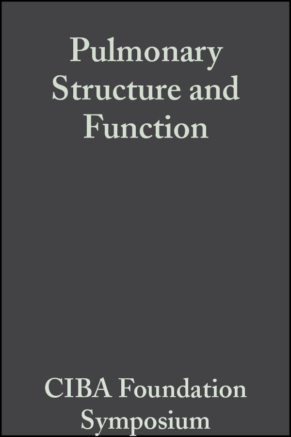 Обложка книги «Pulmonary Structure and Function»