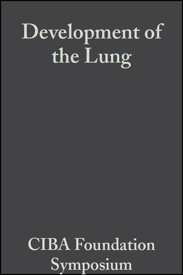 Обложка книги «Development of the Lung»