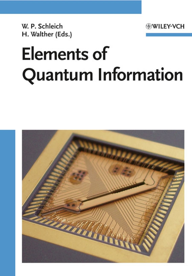 Обложка книги «Elements of Quantum Information»