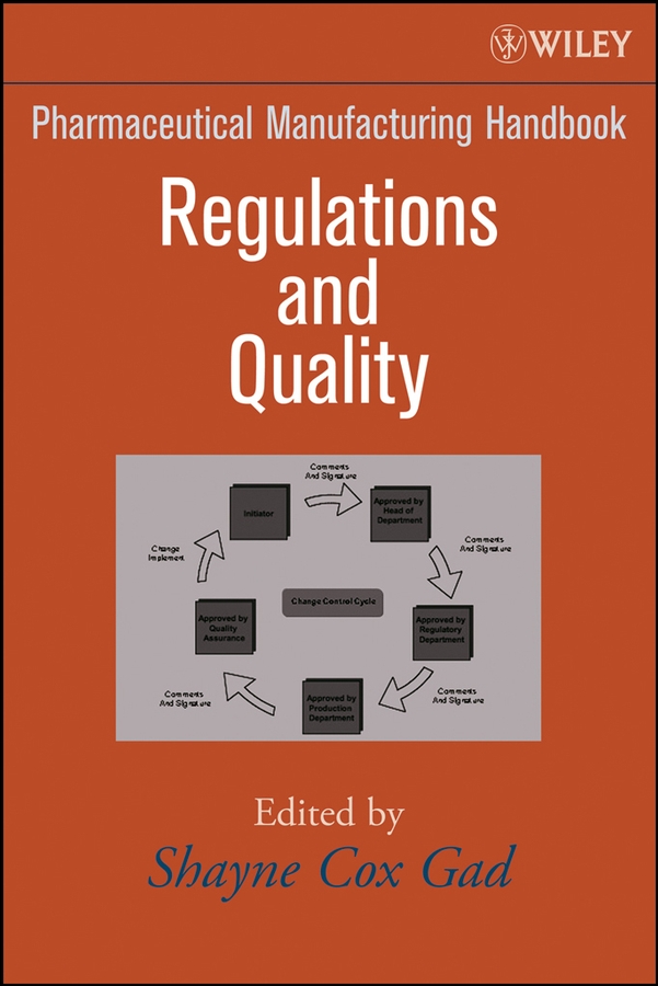 Обложка книги «Pharmaceutical Manufacturing Handbook»