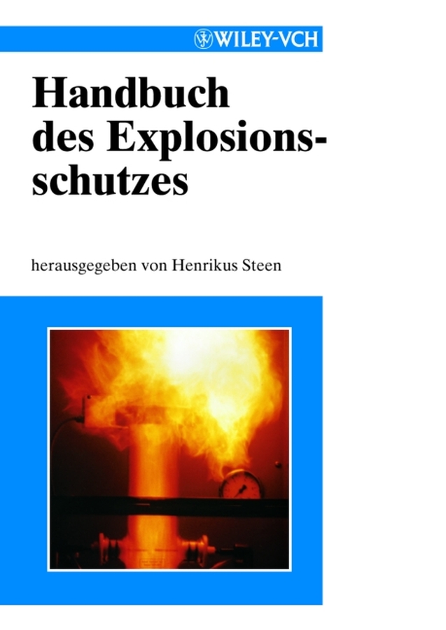 Обложка книги «Handbuch des Explosionsschutzes»