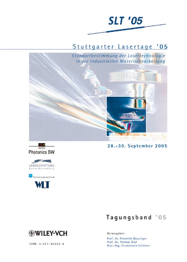 Обложка книги «Stuttgarter Lasertage '05»