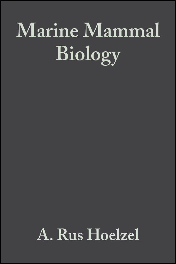 Обложка книги «Marine Mammal Biology»