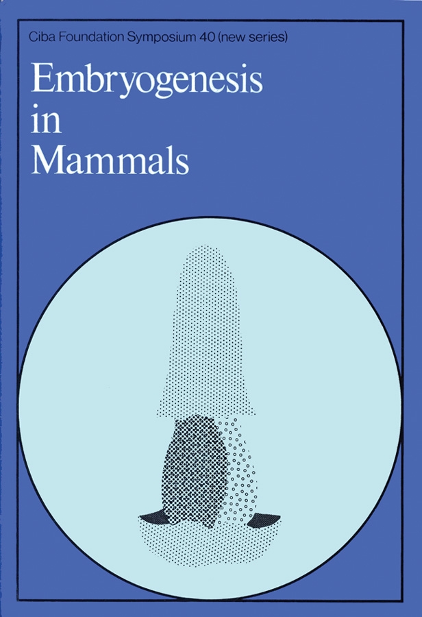 Обложка книги «Embryogenesis in Mammals»