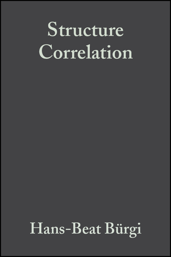 Обложка книги «Structure Correlation»