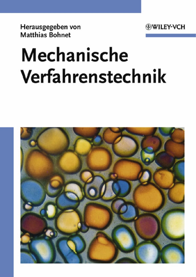 Обложка книги «Mechanische Verfahrenstechnik»