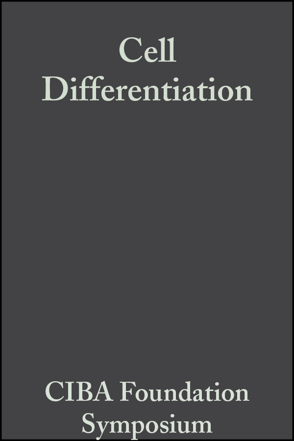 Обложка книги «Cell Differentiation»