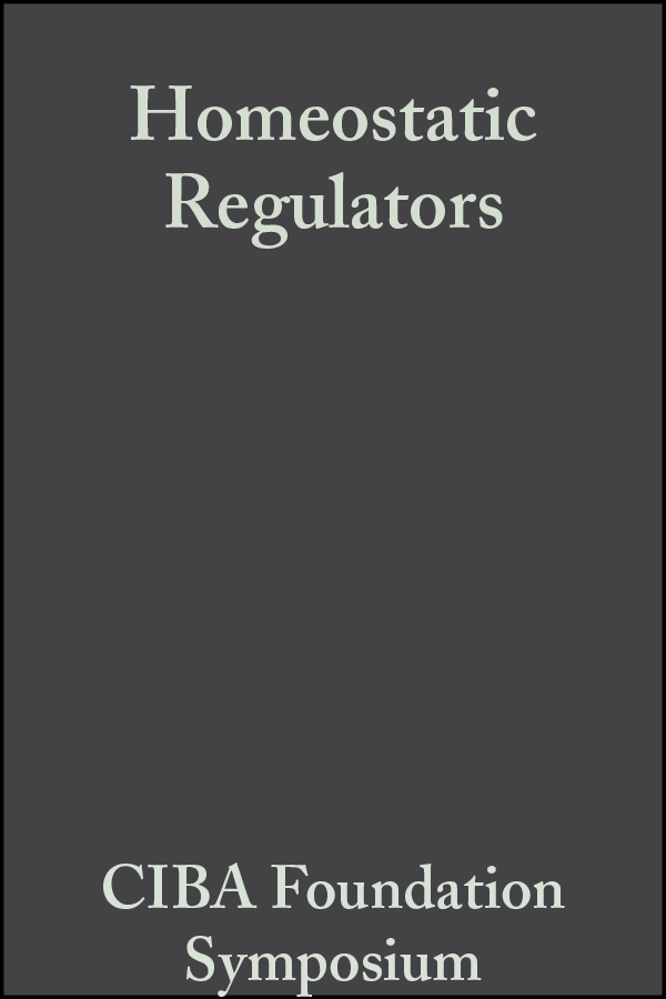 Обложка книги «Homeostatic Regulators»