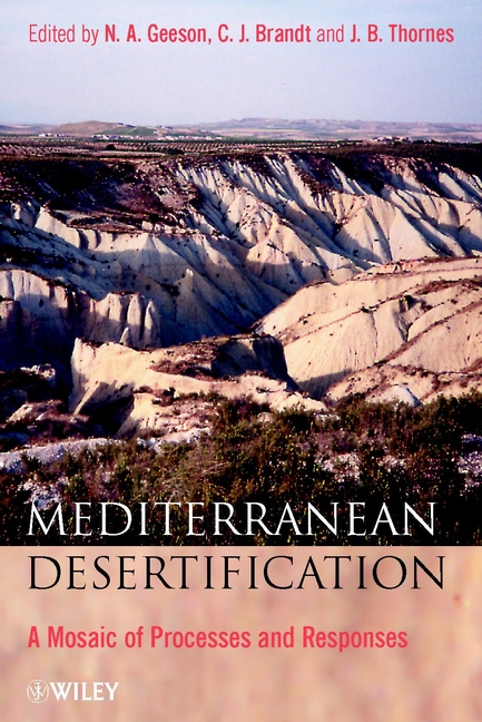 Обложка книги «Mediterranean Desertification»