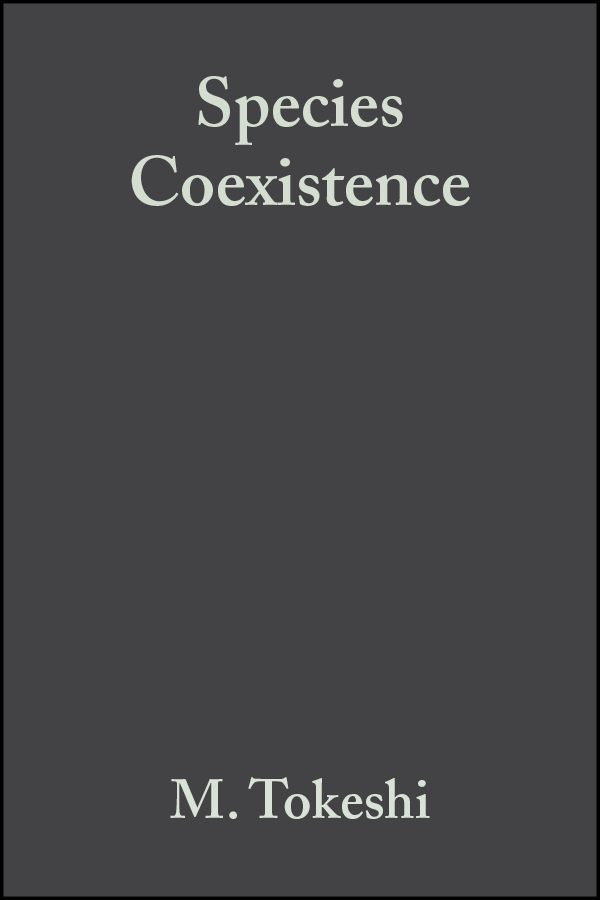 Обложка книги «Species Coexistence»
