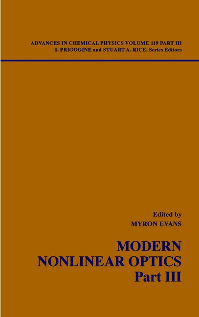 Обложка книги «Modern Nonlinear Optics, Part 3»