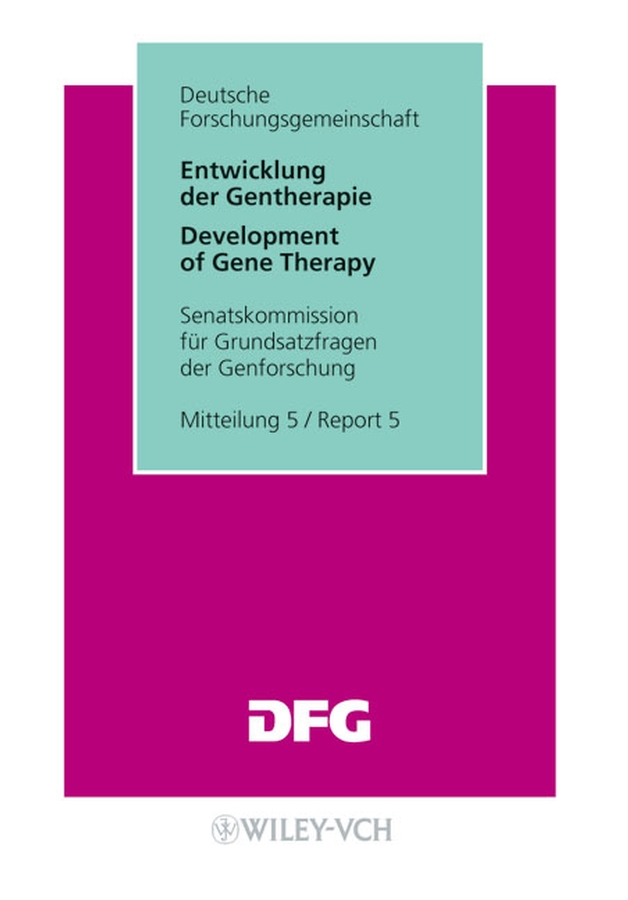 Обложка книги «Entwicklung der Gentherapie»