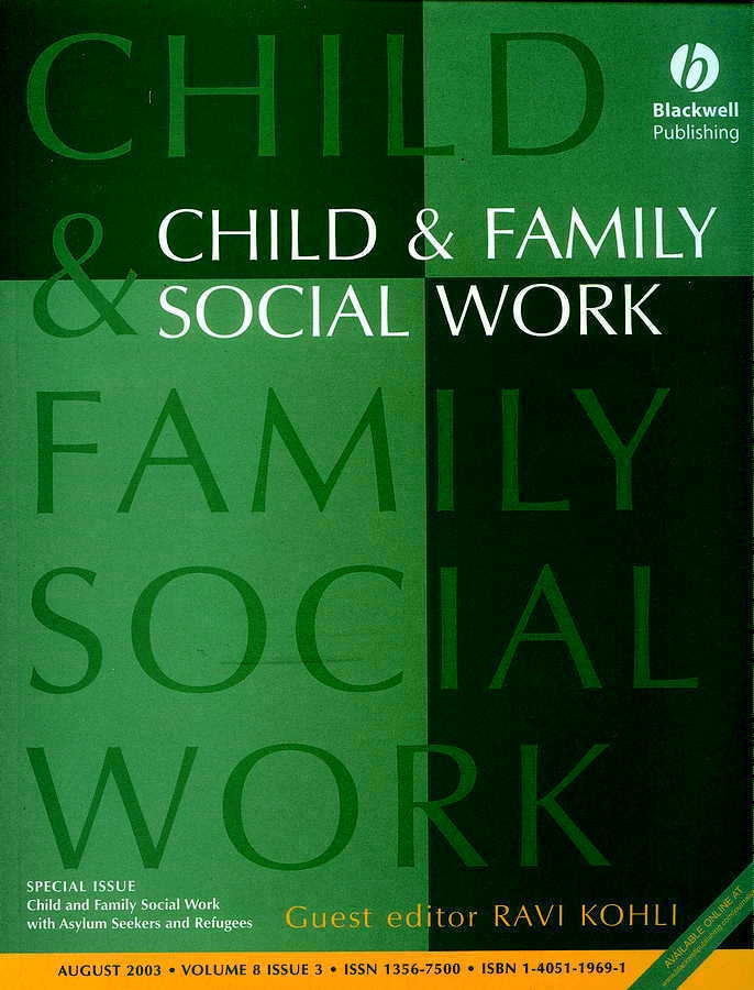 Обложка книги «Child and Family Social Work with Asylum Seekers and Refugees»