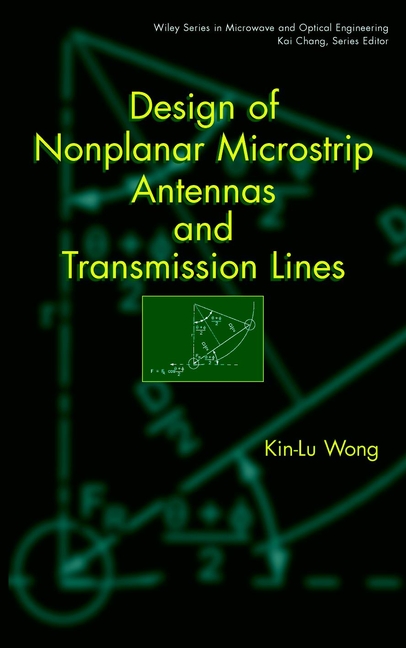Обложка книги «Design of Nonplanar Microstrip Antennas and Transmission Lines»