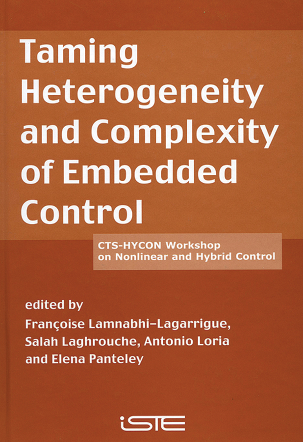 Обложка книги «Taming Heterogeneity and Complexity of Embedded Control»