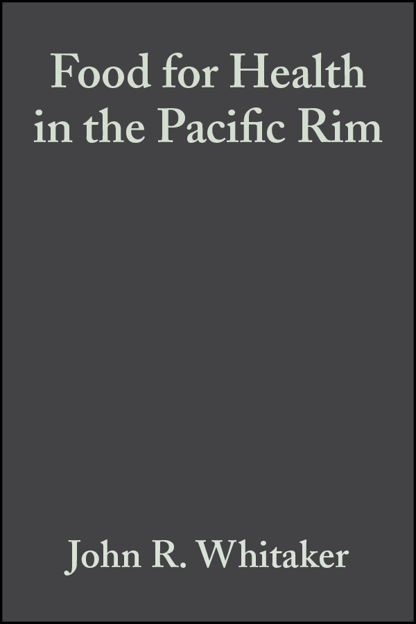 Обложка книги «Food for Health in the Pacific Rim»