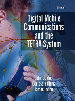 Обложка книги «Digital Mobile Communications and the TETRA System»